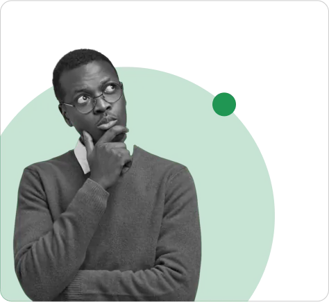 Person thinking